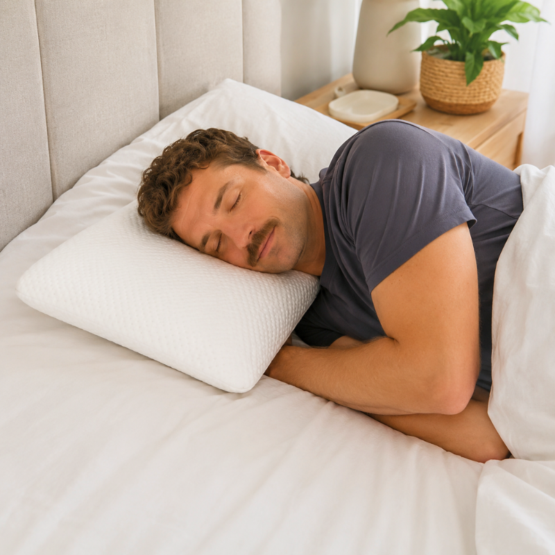 ReliefHaven™ CloudRest Memory Foam Pillow
